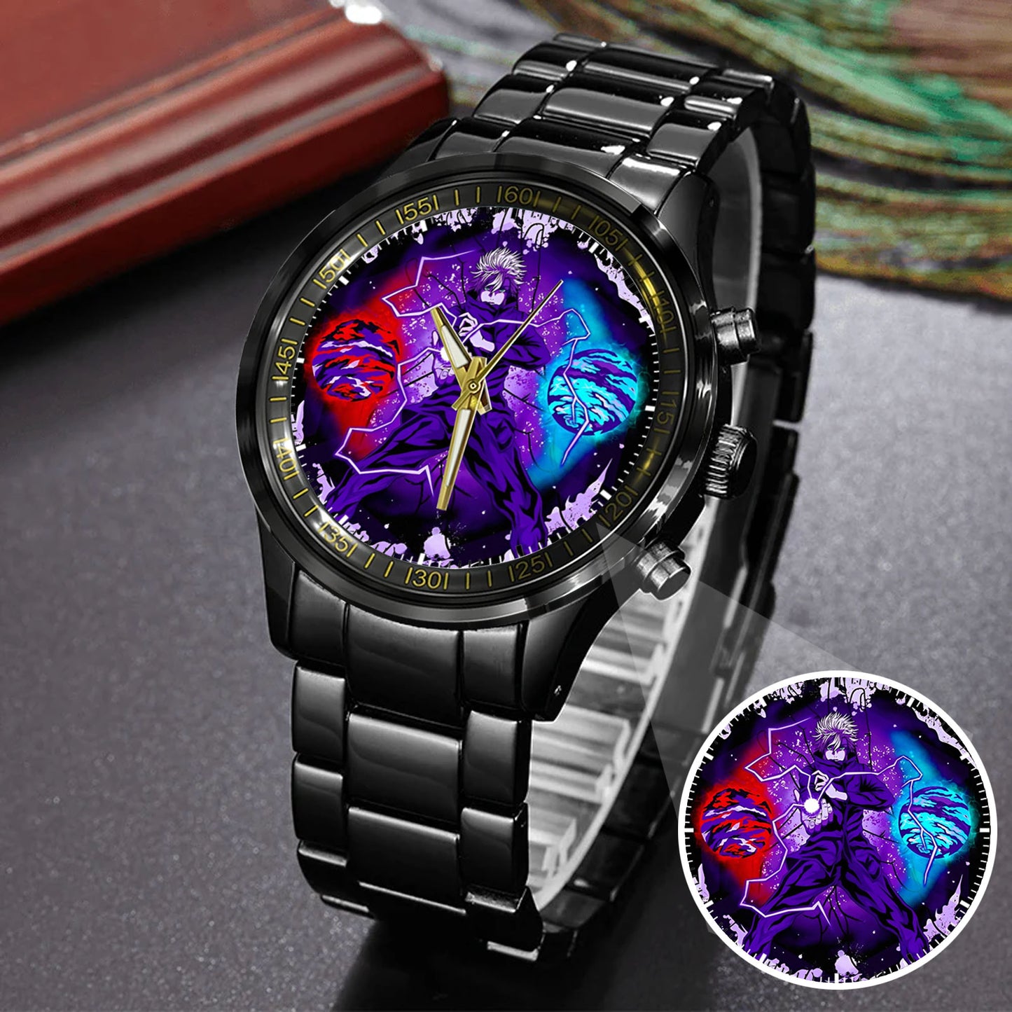 Anime JJK Gojo Satoru Art Custom Watch