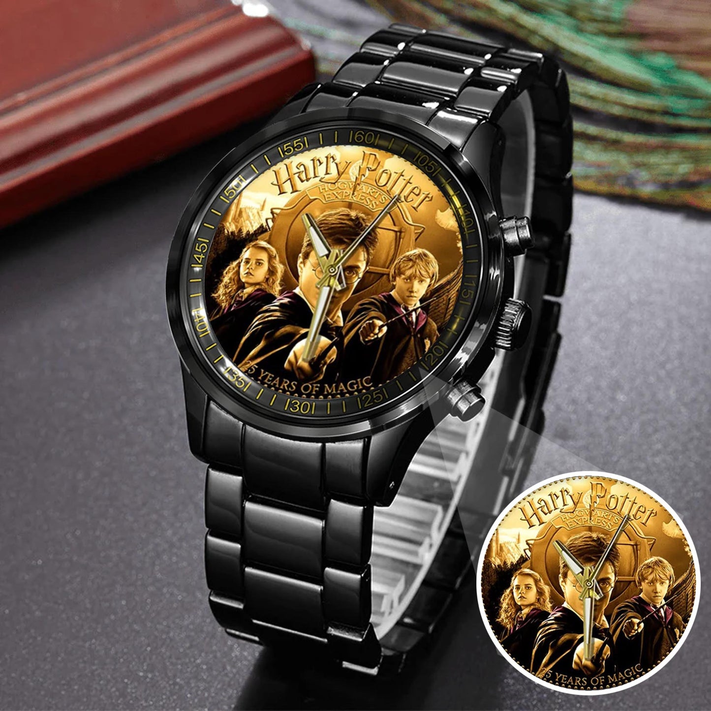Harry Potter 25th Anniversary Stainless Steel Watch