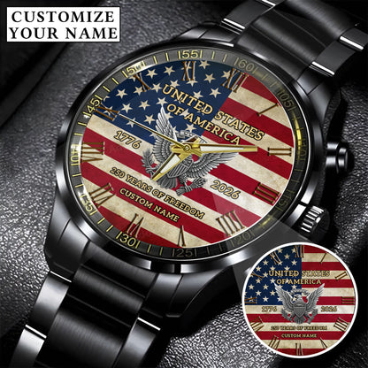 The 250th Anniversary Of The US Custom Watch
