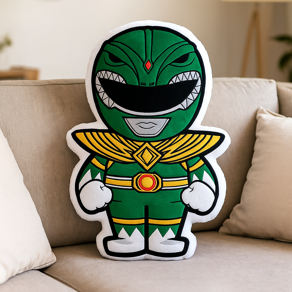 Mighty Morphin Power Rangers Pillow For Fans Of All Ages