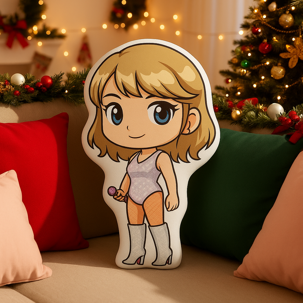 Personalized TS Art With Signature Custom Shaped Pillow Gift for All Fans