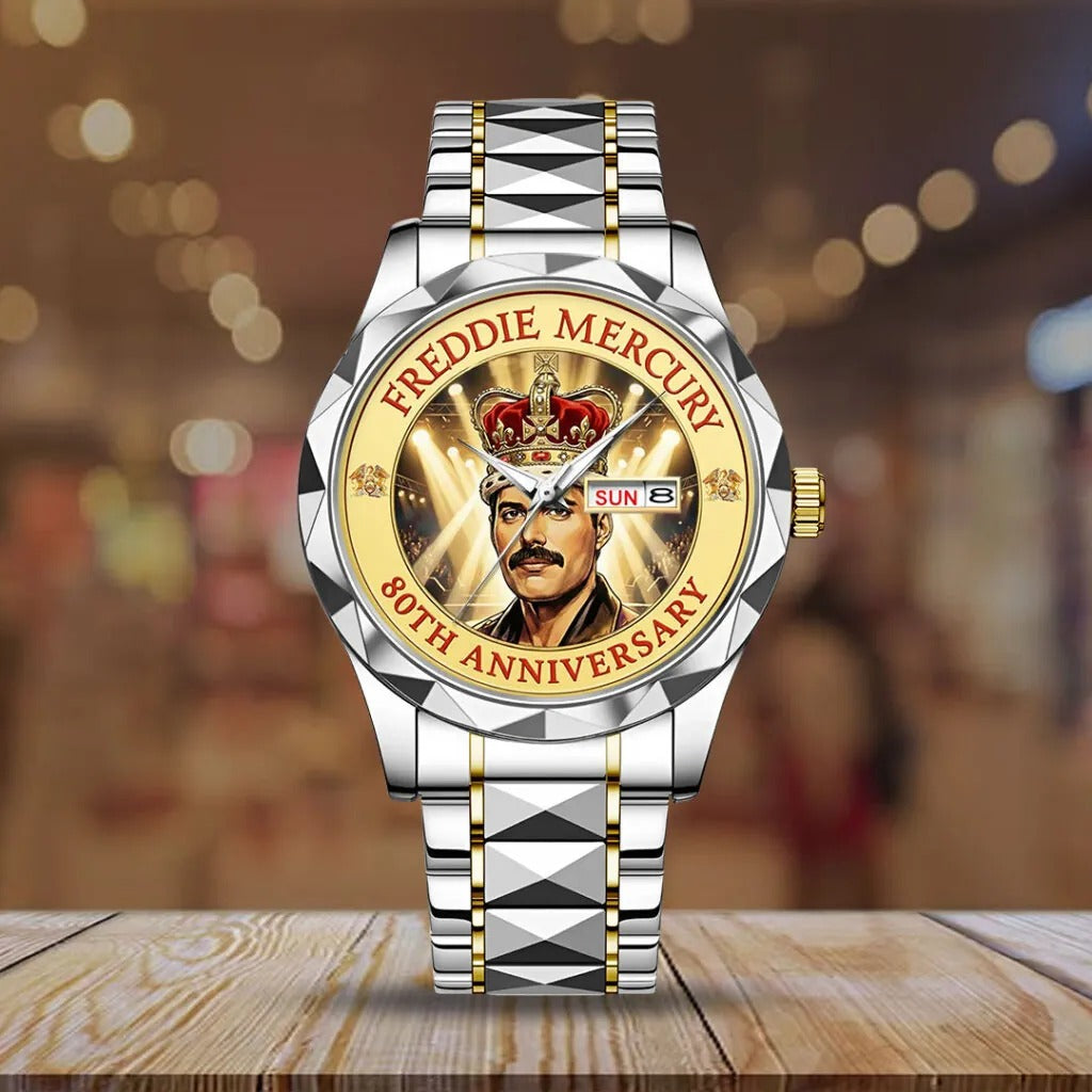 Freddie Mercury Stainless Steel Watch