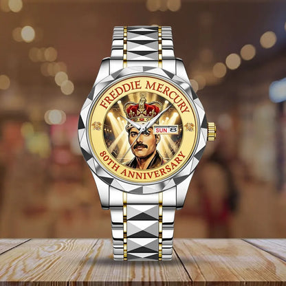 Freddie Mercury Stainless Steel Watch