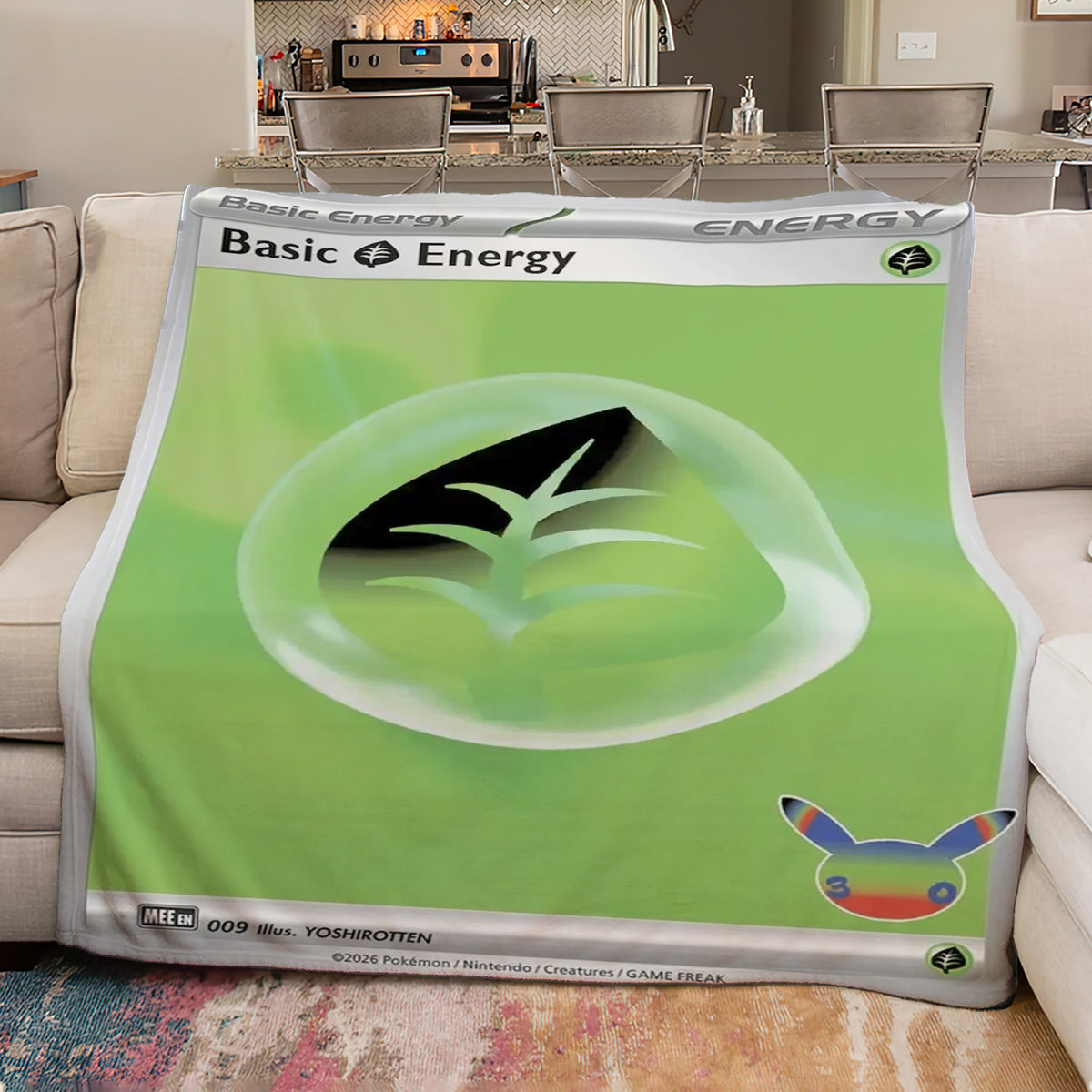 PKM Basic Energy 30th Anniversary Custom Fleece Blanket
