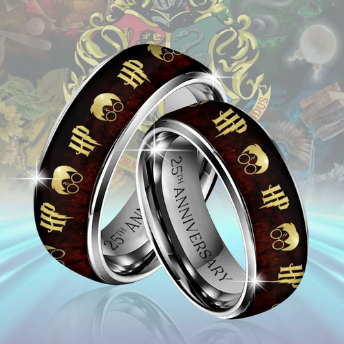 Harry Potter 25th Anniversary Alloy Ring