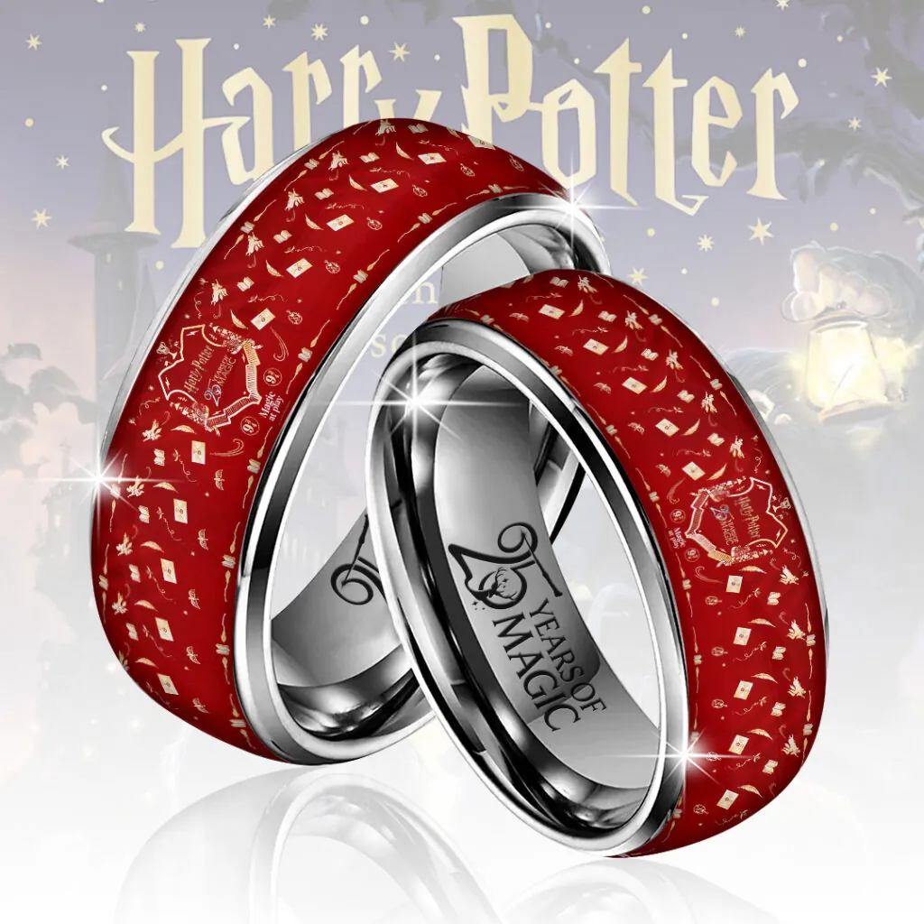 Harry Potter 25th Anniversary Alloy Ring