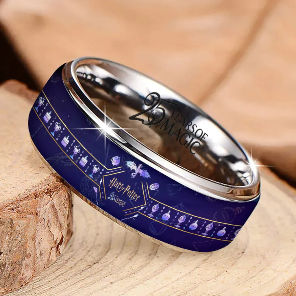 Harry Potter 25th Anniversary Alloy Ring