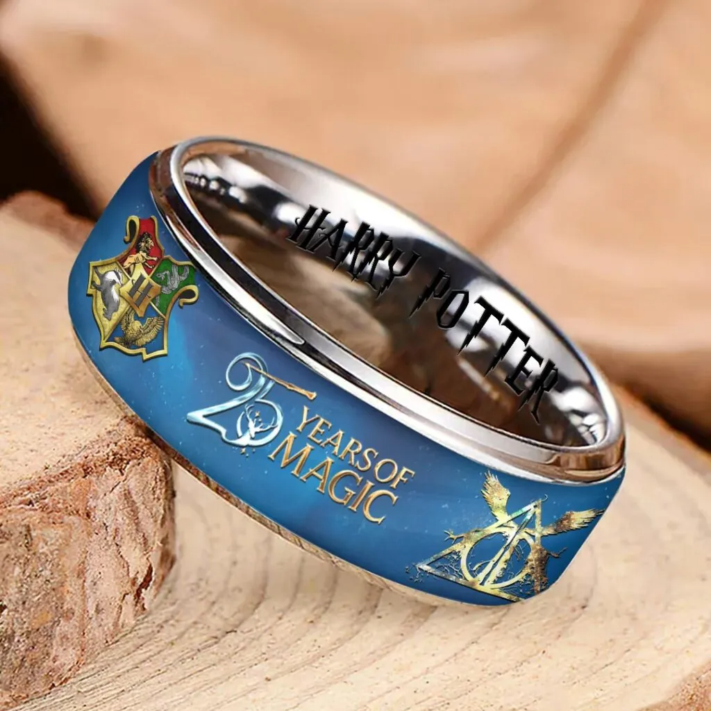 Harry Potter 25th Anniversary Alloy Ring