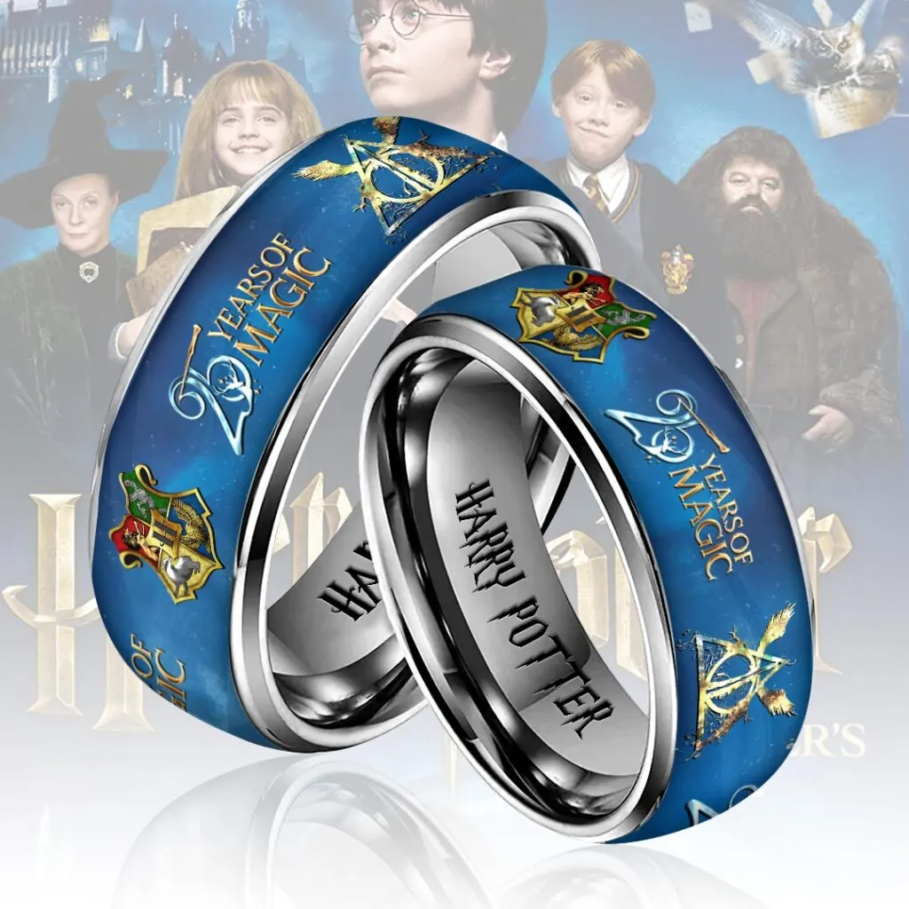 Harry Potter 25th Anniversary Alloy Ring