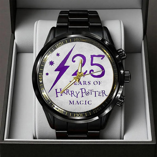 Harry Potter 25th Anniversary Stainless Steel Watch