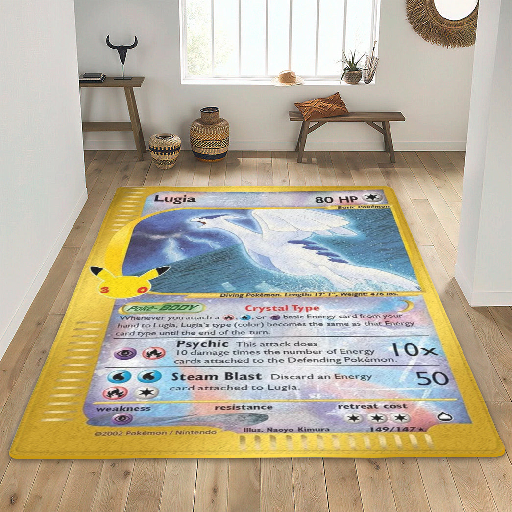 PKM Lugia Custom Sponge Floor Mat