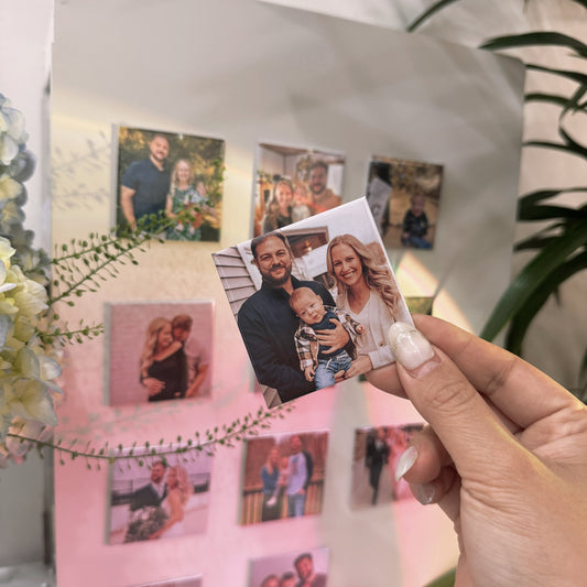 Custom Family Photo Magnets Personalized Fridge Magnets