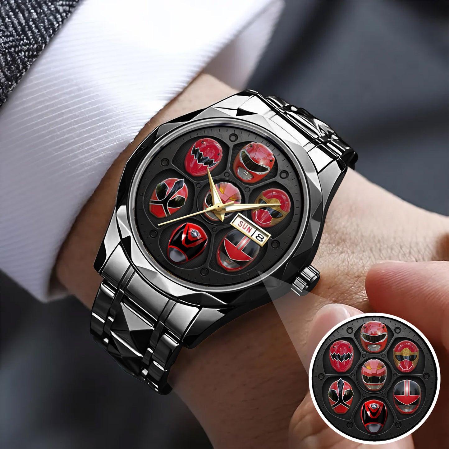Red Rangers Custom Watch