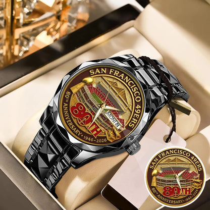 San Francisco 49ers 80th Anniversary 2026 Watch
