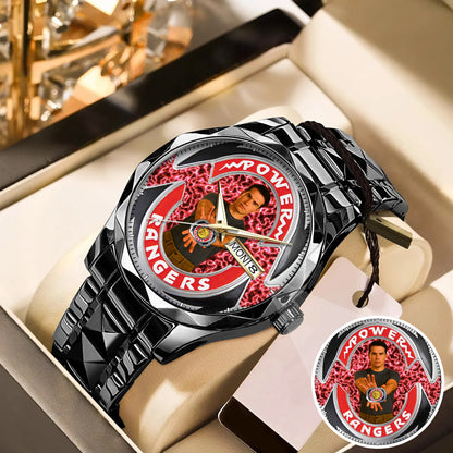Mighty Morphin Power Rangers Custom Photo Watch