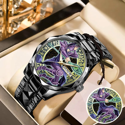 Anime YGO Dark Magician Watch Dial – Limited Art Design
