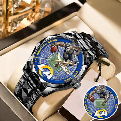 Los Angeles Rams Stainless Steel Watch