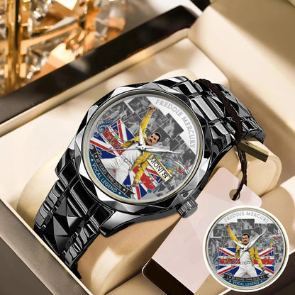 Freddie Mercury Stainless Steel Watch
