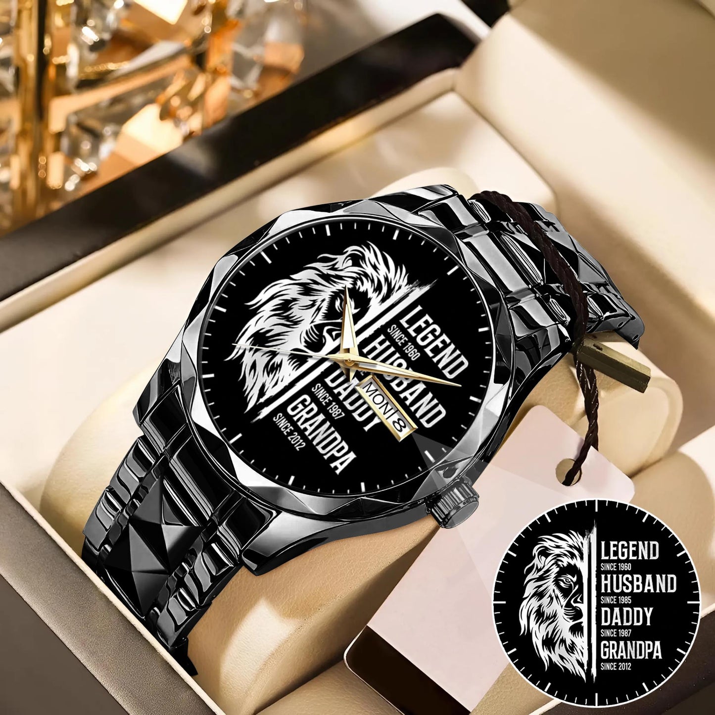 Father's Day Legend Husband Daddy Grandpa Limited Edition Watch