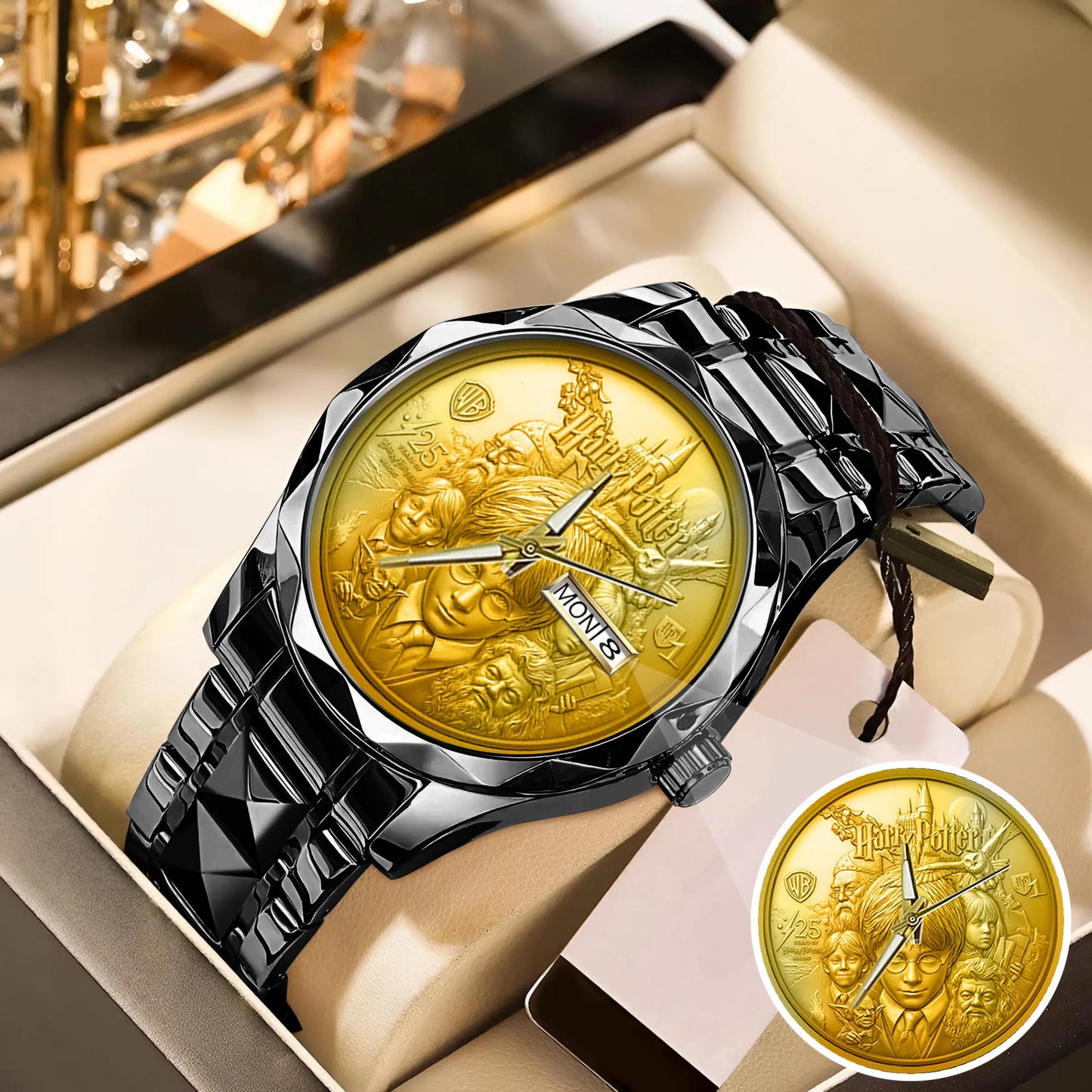 Harry Potter 25th Anniversary Stainless Steel Watch