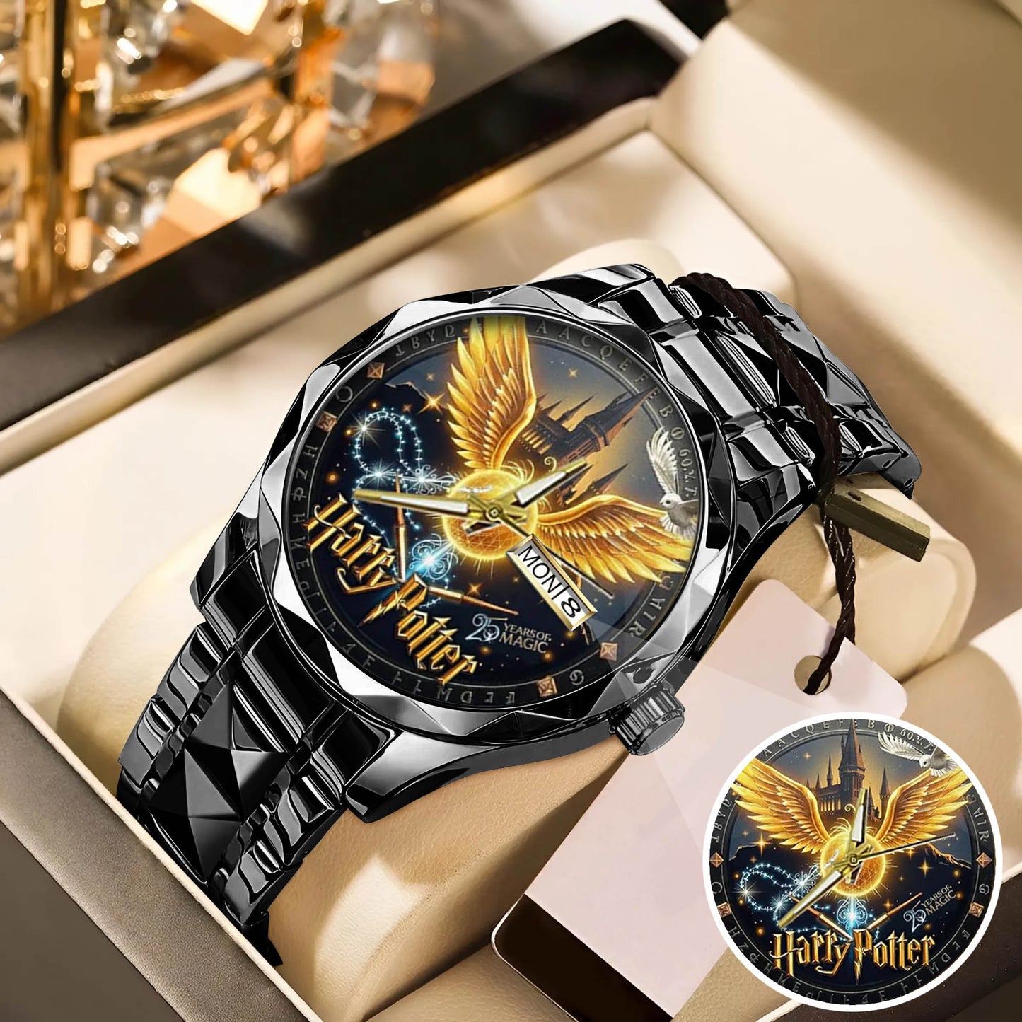 Harry Potter 25th Anniversary Stainless Steel Watch