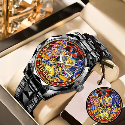 Anime Yugioh 25th Anniversary Coin Custom Watch
