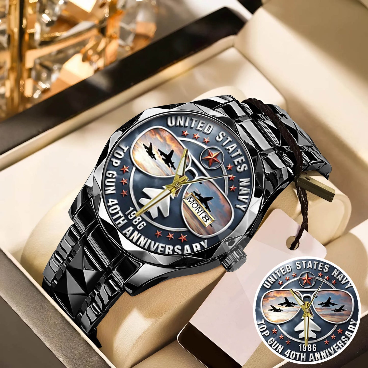 Top Gun 40th Stainless Steel Watch