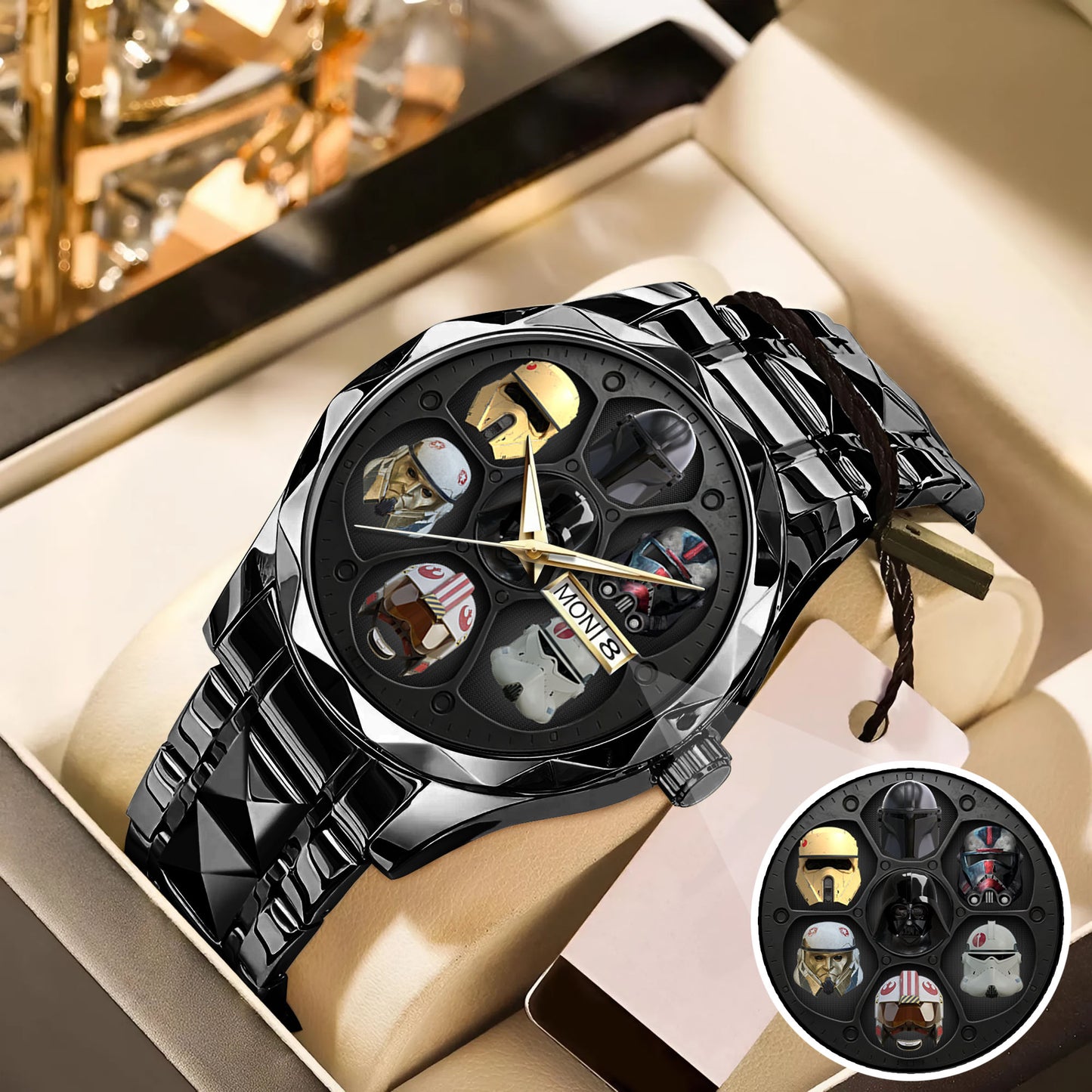 Movie Star Wars Stormtroopers Helmet Personalized Watch