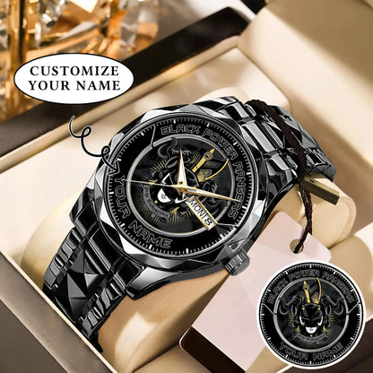 Mighty Morphin Power Rangers Mastodon Custom Name Watch