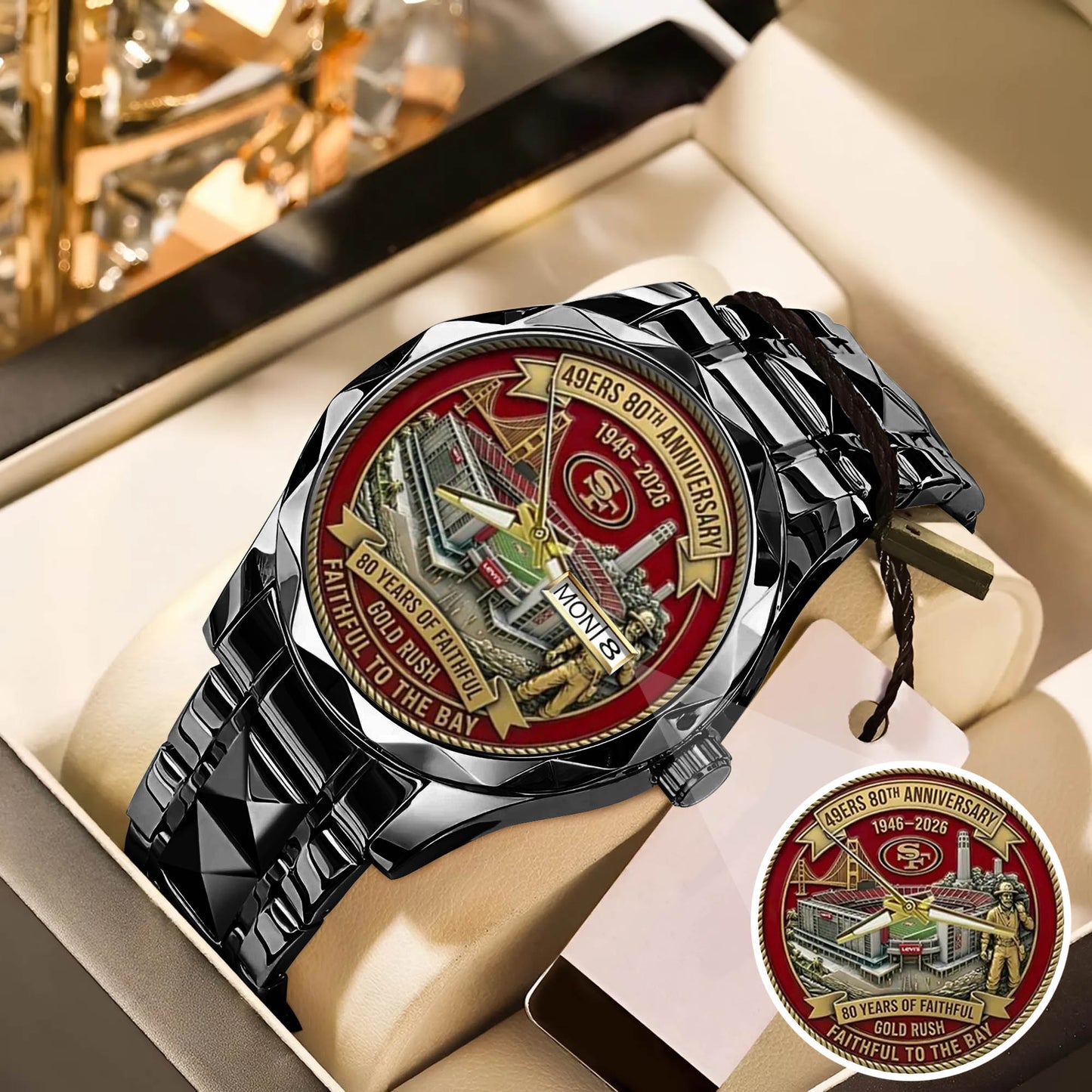 San Francisco 49ers 80th Anniversary Watch