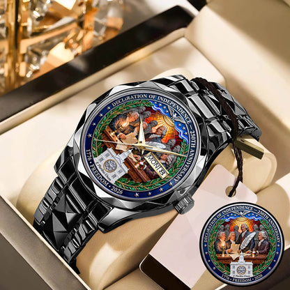 USA 250th Anniversary Founding Fathers Watch