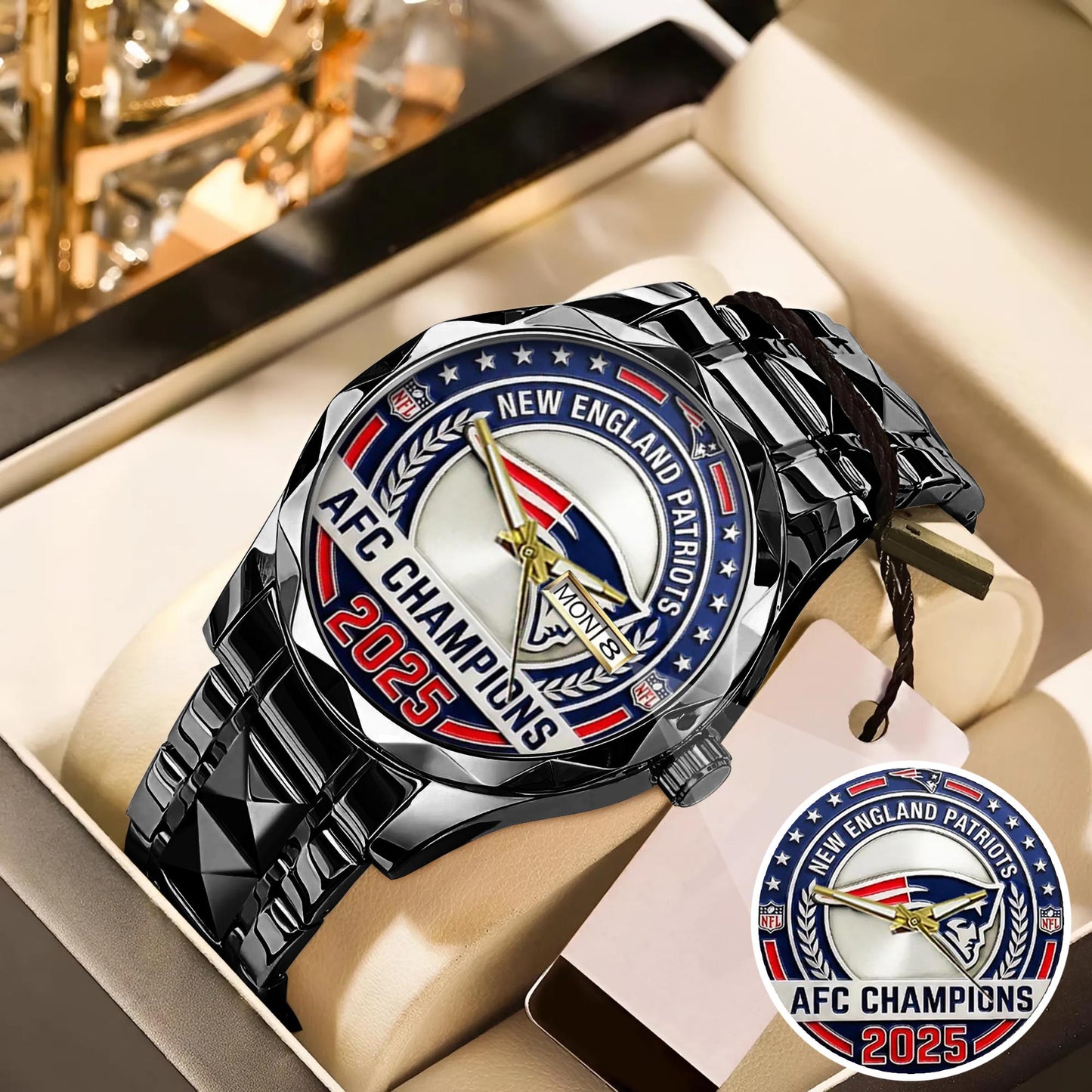 New England Patriots Champions Watch