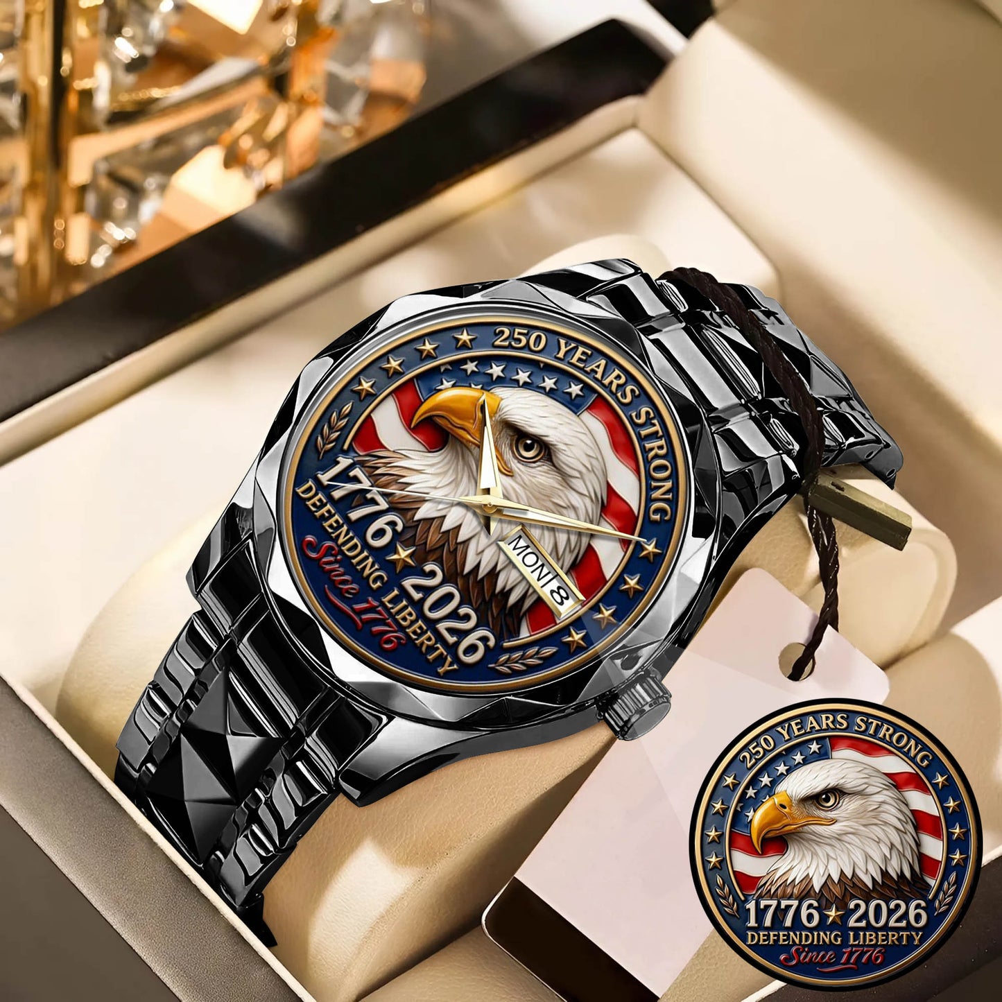 USA 250th Strong Anniversary Defending Liberty Watch