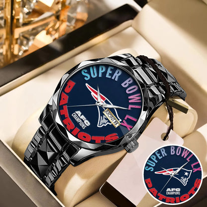 Super Bowl Stainless Steel Watch