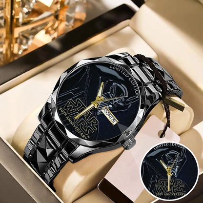 Star Wars 50th Anniversary Stainless Steel Watch