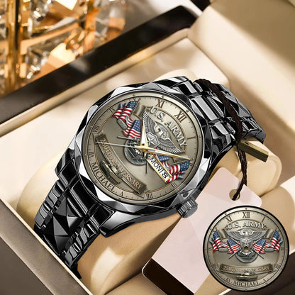 USA 250th Anniversary U.S. Army - Custom Name Watch