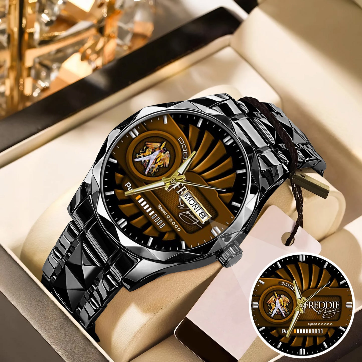 Feddie Mercury Stainless Steel Watch