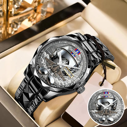 Top Gun 40th Anniversary Stainless Steel Watch
