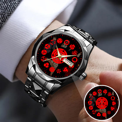 Anime Uchiha Clan Mangekyou Sharingan Art Watch