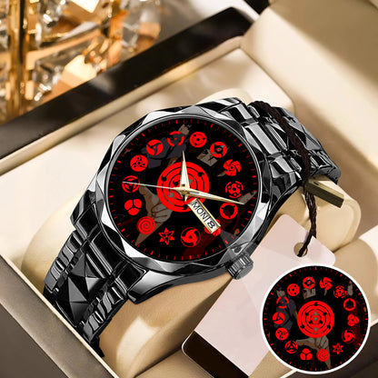 Anime Uchiha Clan Mangekyou Sharingan Art Watch