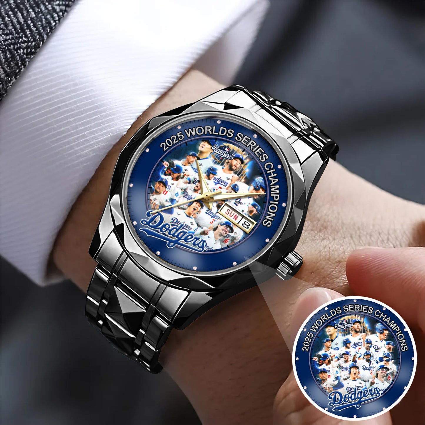LA Dodgers 2025 Worlds Series Champion Watch