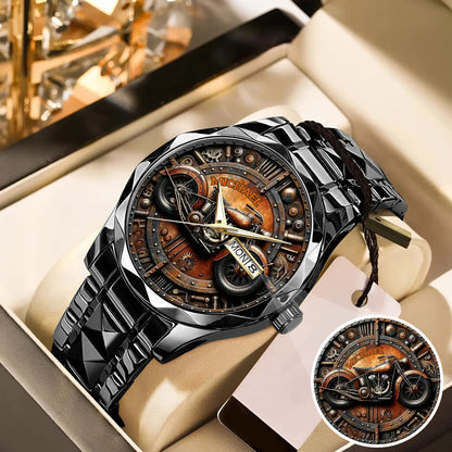 Vintage Motorcycle Limited Edition Watch – Biker Gear Timepiece
