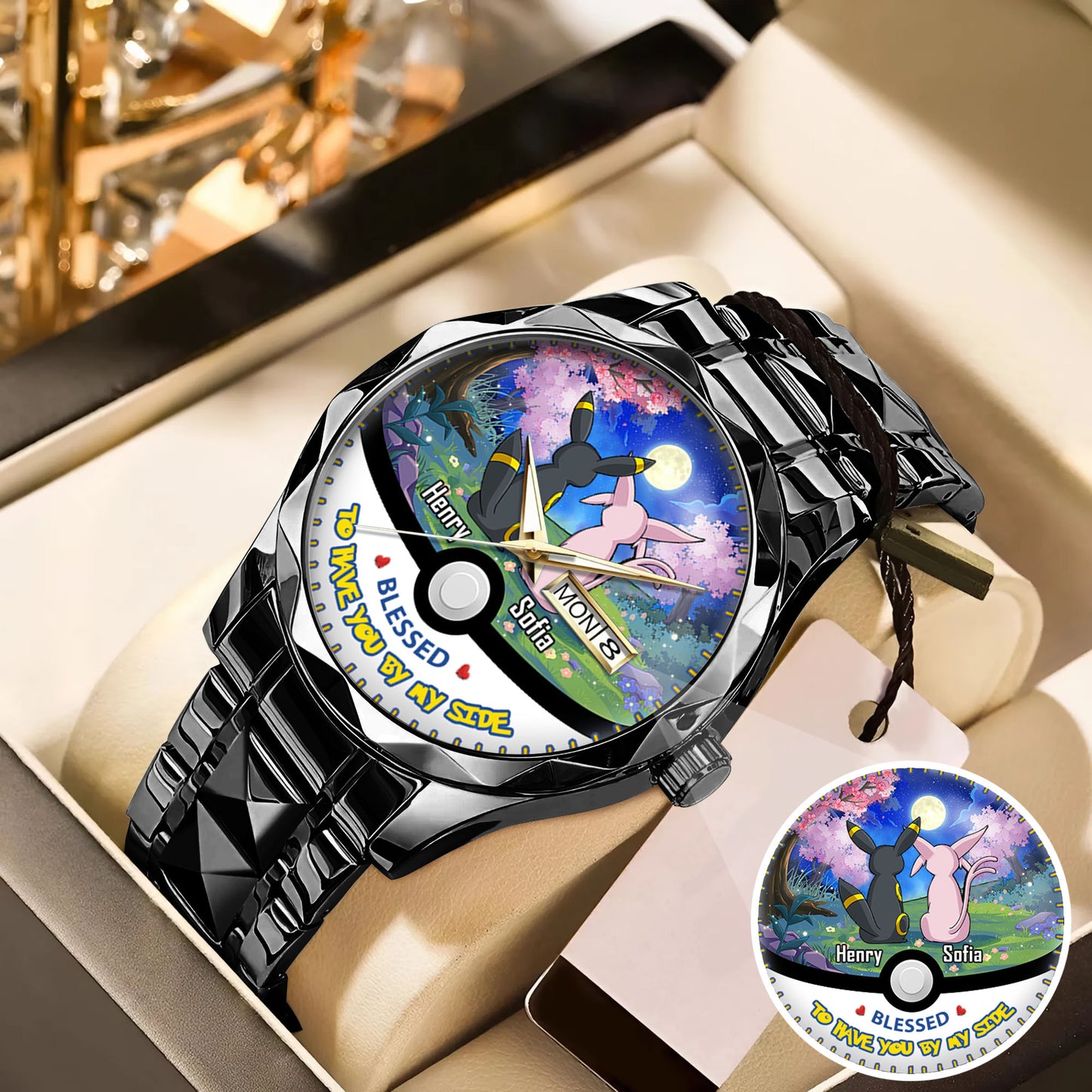 Customized PKM I Choose You Watch