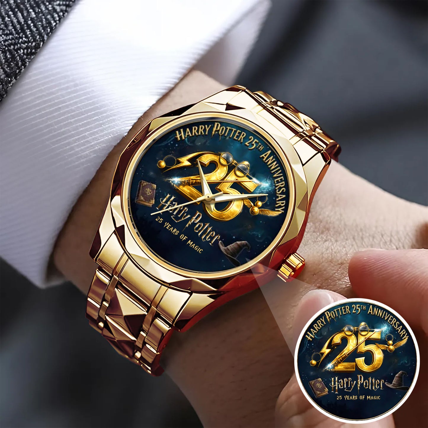Harry Potter 25th Anniversary Steel Watch