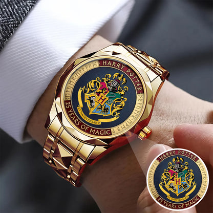 Harry Potter 25th Anniversary Stainless Steel Watch