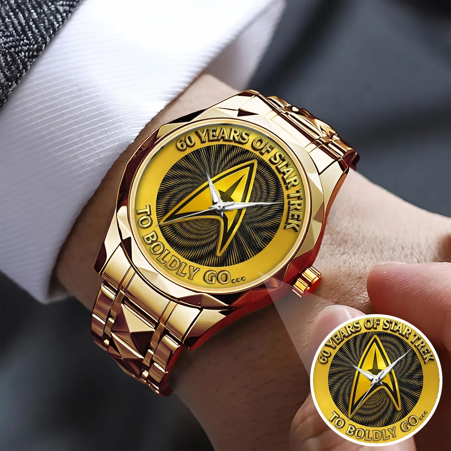 Star Trek 60th Anniversary Stainless Steel Watch