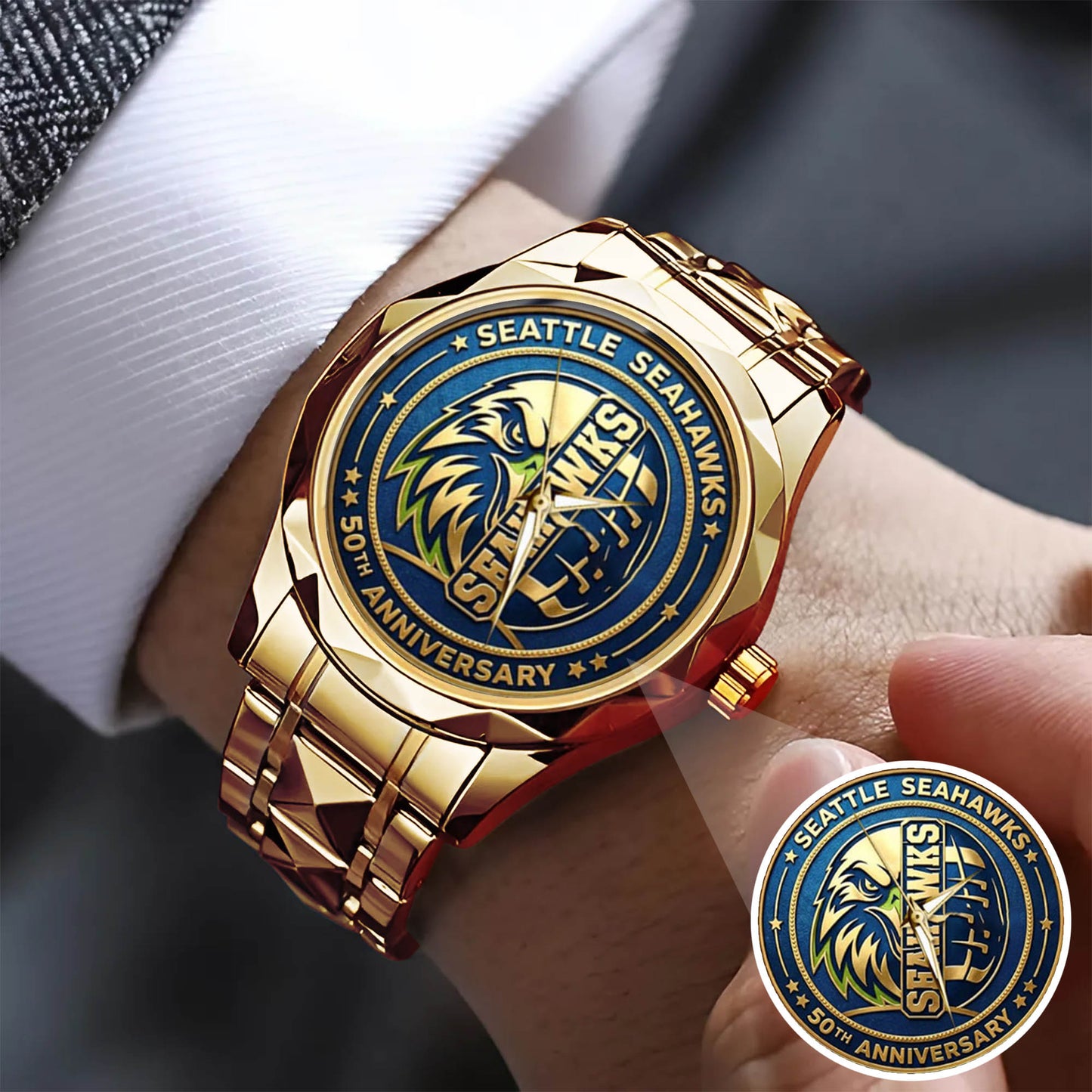 Seattle Seahawks 50th Anniversary Watch