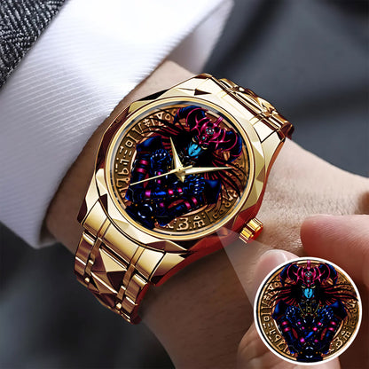 Anime YGO Magician of Black Chaos Watch Dial – Limited Art Design