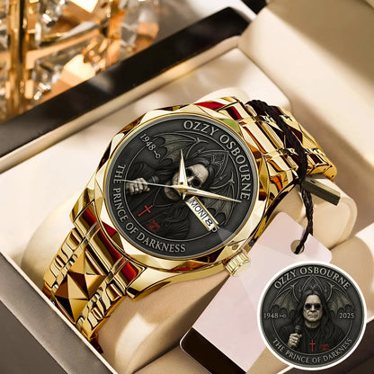 The Prince of Darkness Watch – Gothic Rock Style Watch for Fans & Collectors