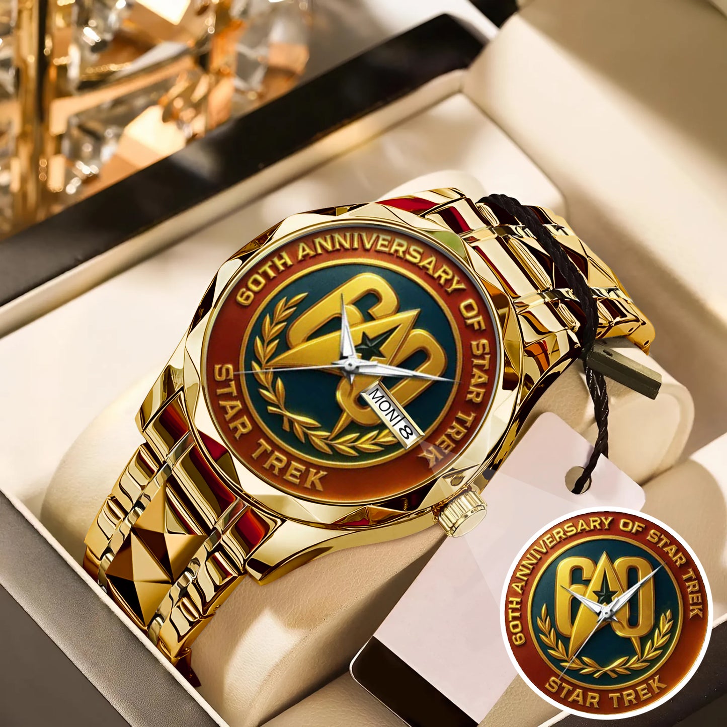 Star Trek 60th Anniversary Stainless Steel Watch
